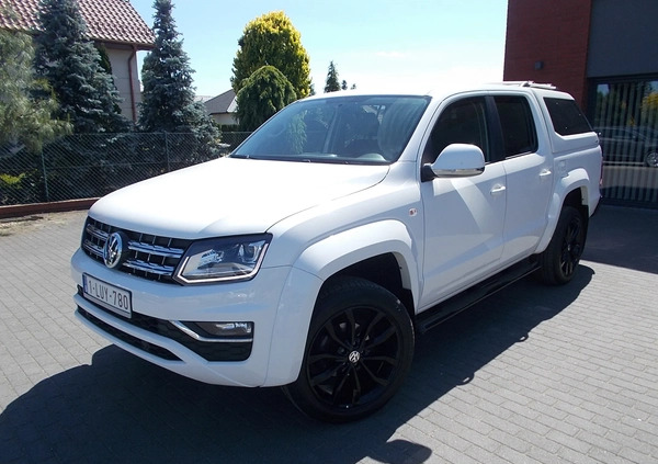 Volkswagen Amarok cena 88000 przebieg: 132000, rok produkcji 2015 z Leszno małe 596